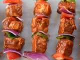 Brochettes de shish-taouk végétariennes