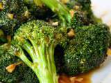 Brocoli dans une sauce asiatique