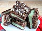 Brownies au fudge à la menthe