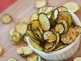 Chips de courgettes au sel et poivre