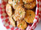 Courgettes croustillantes au parmesan