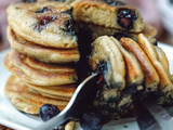 Crêpes aux bleuets (pour bébé)