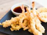 Crevettes tempura