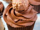 Cupcakes au Ferrero Rocher