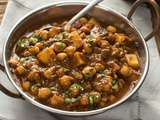 Curry de pois chiches et de patates