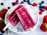 Faites sensation avec ces popsicles aux baies maison 😍