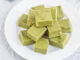 Fudge au thé vert