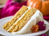 Gâteau citrouille et fromage à la crème