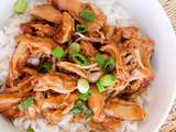 Haut de cuisse de poulet teriyaki à la mijoteuse