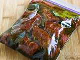 Marinade pour boeuf en brochettes