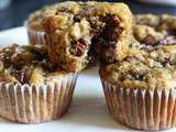 Muffins aux bananes, chocolat et expresso