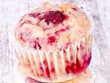 Muffins aux framboises