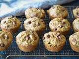 Muffins aux zucchinis et chocolat