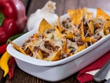 Nachos au chili con carne