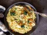 Orzo au poulet crémeux : un plat simple mais incroyablement gourmand🍗🧀