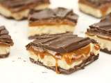 Petites barres Snickers maison