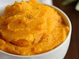 Purée de courge butternut