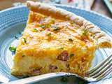 Quiche jambon et fromage