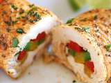 Rouleau de poulet (style Fajitas)