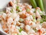 Salade de crevettes