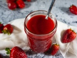 Sirop de fraises