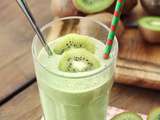 Smoothie vert au kiwi et banane