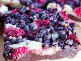 Tartelettes aux framboises et chocolat noir