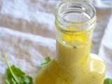 Vinaigrette au citron et au basilic