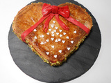 C ur pistache- framboise façon galette des rois par Didier de Winne