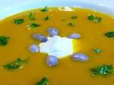 Potage de courge musquée