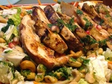 Salade asiatique de poulet