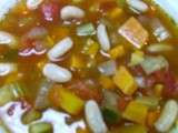 Soupe d'inspiration minestrone