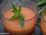 Gaspacho pasteque menthe