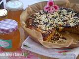 Gateau cuit a la poele aux fleurs de sureau