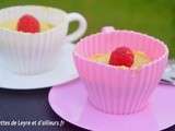 Mug-cakes aux fruits rouges et au citron