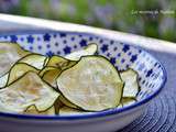 Chips de courgettes