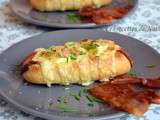 Egg boats façon raclette