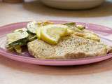 Escalopes de veau au citron et à la sauge