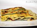 Lasagne  verte  aux courgettes et pesto