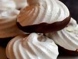 Meringues  black and white 