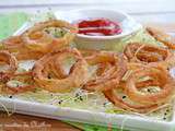 Oignons frits au paprika fumé (Onion rings)