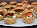 Petits choux salés pour l'apéro