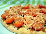 Pizza aux spaghettis