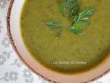 Potage aux fanes de carottes