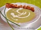 Soupe de feuilles de chou-fleur