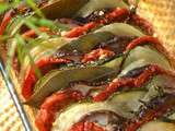 Tian d'aubergines, courgettes et tomates