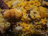 Briani de poulet Réunion-Biryani poulet Mauricien