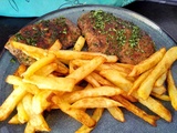 Foie de veau poêlé-Frites