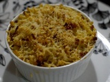 Gratin de Macaroni jambon-fromage