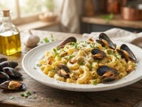 Macaronis aux moules de bouchot